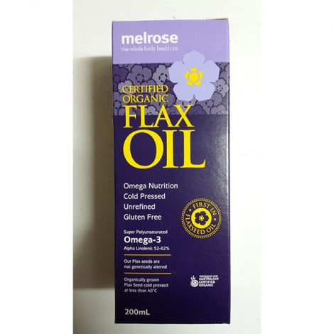 Flax Oil – Organic (200ml)