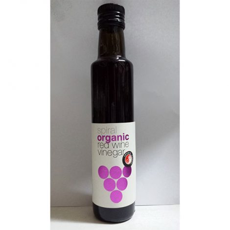 Red Wine Vinegar – Organic; Spiral (250ml)