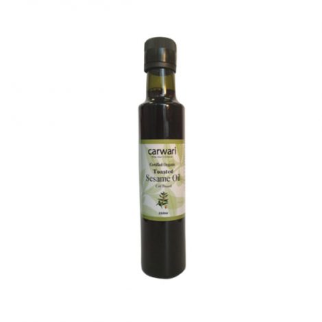 Sesame Oil – Toasted Organic; Carwari (250ml)