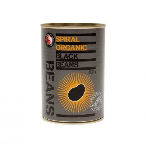Spiral Organic Black Beans (400g)