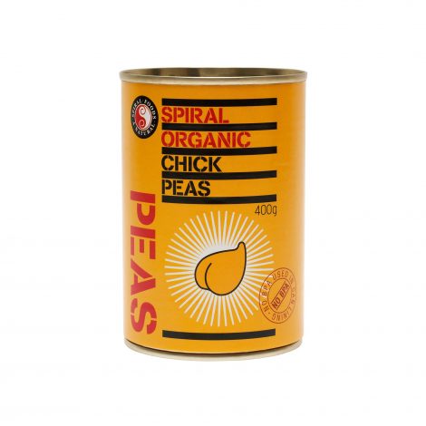 Spiral Organic Chickpeas (400g)